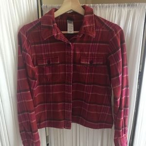 Patagonia Flannel Long Sleeve Button Up, SZ 4